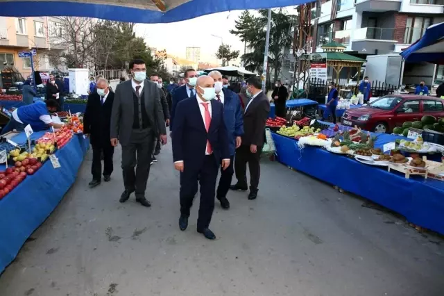 Başkan Altınok'tan semt pazarlarına Ramazan denetimi Başkan Altınok'tan semt pazarlarına Ramazan denetimi