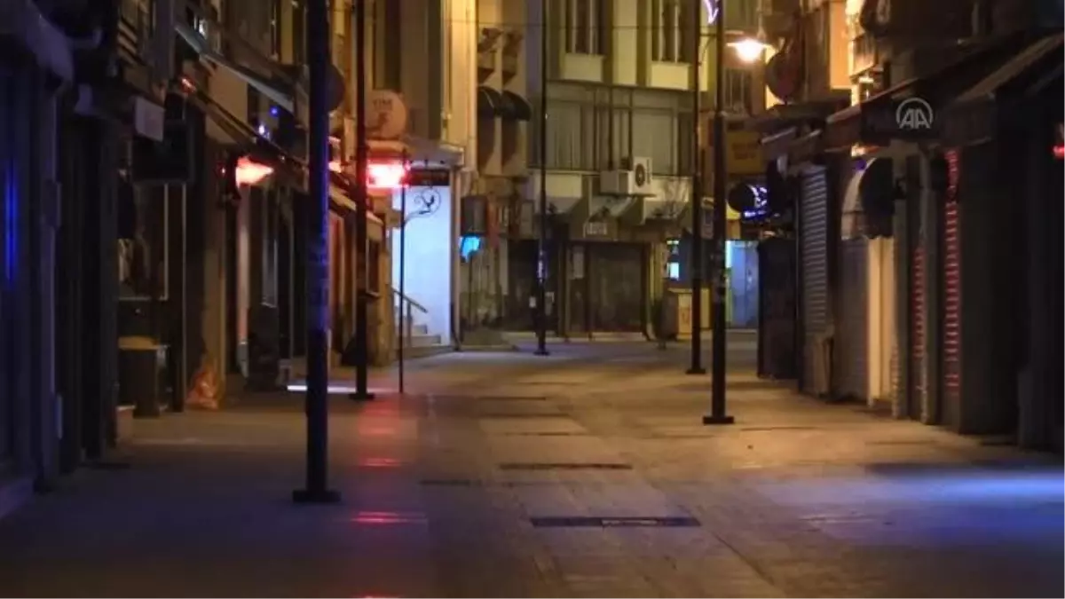 ÇANAKKALE - Sokağa çıkma kısıtlamasına uyuluyor