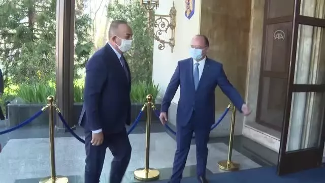Dışişleri Bakanı Çavuşoğlu, Rumen mevkidaşı Aurescu'yla bir araya geldi Dışişleri Bakanı Çavuşoğlu, Rumen mevkidaşı Aurescu'yla bir araya geldi