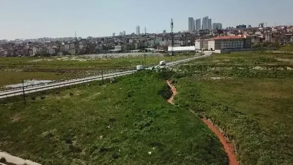 İSTANBUL'DA BU KEZ 'TURUNCU DERE'... TARLALAR ARASINDAN GEÇİYOR, HAYVANLAR OTLUYOR İSTANBUL'DA BU KEZ 'TURUNCU DERE'... TARLALAR ARASINDAN GEÇİYOR, HAYVANLAR OTLUYOR
