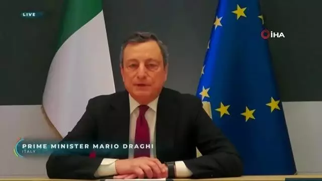 - İtalya Başbakanı Draghi'den İklim Zirvesi'nde yeni dönem vurgusu - İtalya Başbakanı Draghi'den İklim Zirvesi'nde yeni dönem vurgusu