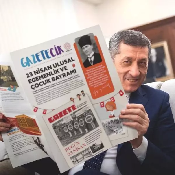 MEB'den çocuklar için '23 Nisan' gazetesi MEB'den çocuklar için '23 Nisan' gazetesi