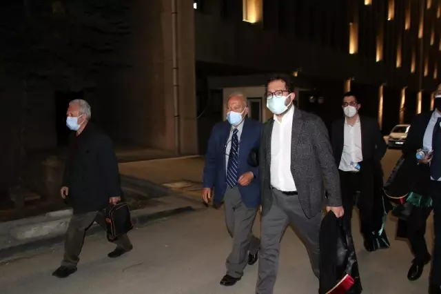 Sulh Ceza Hakimliğine sevk edilen amiraller adli kontrol şartıyla serbest bırakıldı Sulh Ceza Hakimliğine sevk edilen amiraller adli kontrol şartıyla serbest bırakıldı