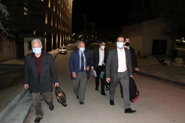 Sulh Ceza Hakimliğine sevk edilen amiraller adli kontrol şartıyla serbest bırakıldı Sulh Ceza Hakimliğine sevk edilen amiraller adli kontrol şartıyla serbest bırakıldı