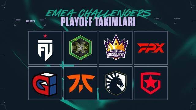 VCT Emea Challengers Playoff'larında eşleşmeler belirlendi VCT Emea Challengers Playoff'larında eşleşmeler belirlendi