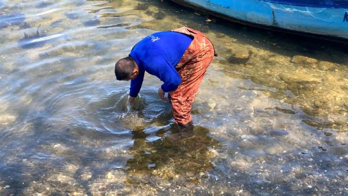 Bursa'da balıkçıların ağına tarihi eser takıldı