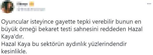 Camdaki Kız'daki bekaret sahnesinin ardından Hazal Kaya'nın yıllar önceki sözleri gündem oldu