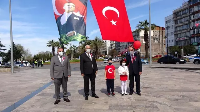 Çocuk gazeteciler sordu, protokol yanıtladı
