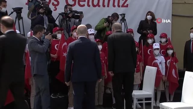 Son dakika haberi: Cumhurbaşkanı Erdoğan: 'Türkiye'de bu bayraktan daha büyüğü yok'