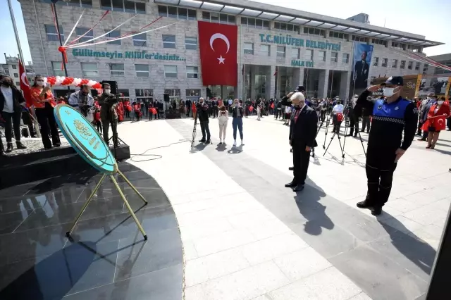 Nilüfer'de 23 Nisan gururla kutlandı Nilüfer'de 23 Nisan gururla kutlandı