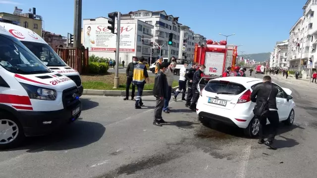 Son dakika 3. sayfa: Ordu'da trafik kazası: 2 yaralı