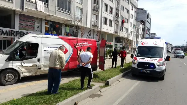 Son dakika 3. sayfa: Ordu'da trafik kazası: 2 yaralı