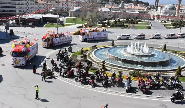 Sivas'ta, renkli 23 Nisan kutlaması Sivas'ta, renkli 23 Nisan kutlaması