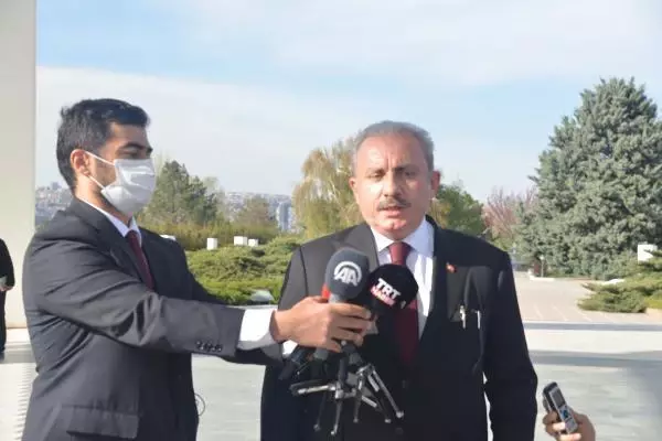 TBMM Başkanı Şentop, İstiklal Harbi kahramanlarının kabirlerini ziyaret etti (3)