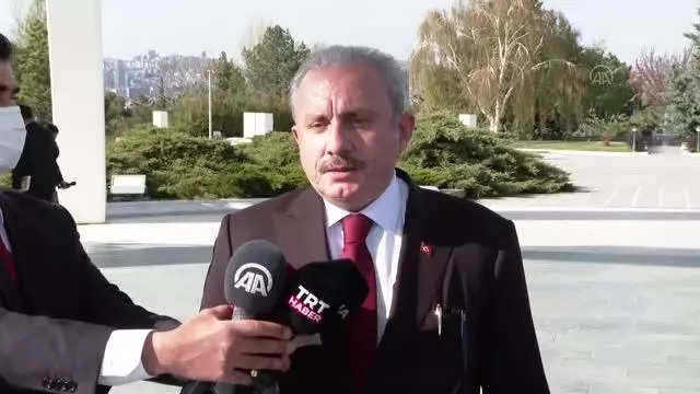 TBMM Başkanı Şentop, İstiklal Harbi kahramanlarının kabirlerini ziyaret etti (3)