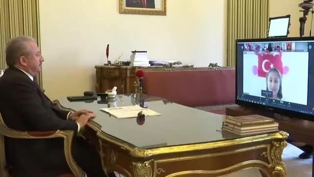 TBMM Başkanı Şentop, 81 ilden çocuklarla çevrim içi ortamda buluştu Açıklaması TBMM Başkanı Şentop, 81 ilden çocuklarla çevrim içi ortamda buluştu Açıklaması