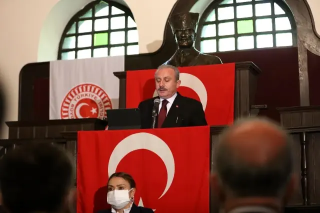 TBMM'nin açılışının 101'inci yıl dönümü dolayısıyla Birinci Mecliste tören düzenlendi