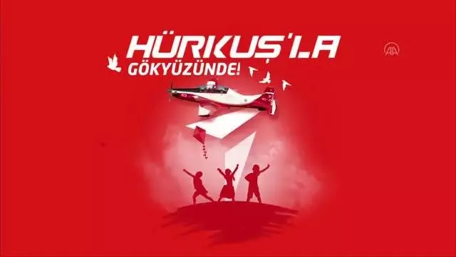 TUSAŞ? çalışanlarının çocukluk fotoğraflarıyla giydirilen HÜRKUŞ'un 23 Nisan özel uçuşu TUSAŞ? çalışanlarının çocukluk fotoğraflarıyla giydirilen HÜRKUŞ'un 23 Nisan özel uçuşu