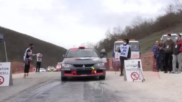 ESKİŞEHİR - Evofone ESOK Rallisi'nde ilk gün tamamlandı ESKİŞEHİR - Evofone ESOK Rallisi'nde ilk gün tamamlandı