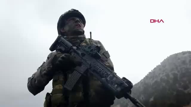 Son dakika haber... MSB'den 'Kahraman Türk Silahlı Kuvvetleri'nin Kahraman Komandoları, Kuzey Irak'ta' paylaşımı
