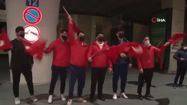 Şampiyon Milli Güreşçiler Ankara'da Şampiyon Milli Güreşçiler Ankara'da