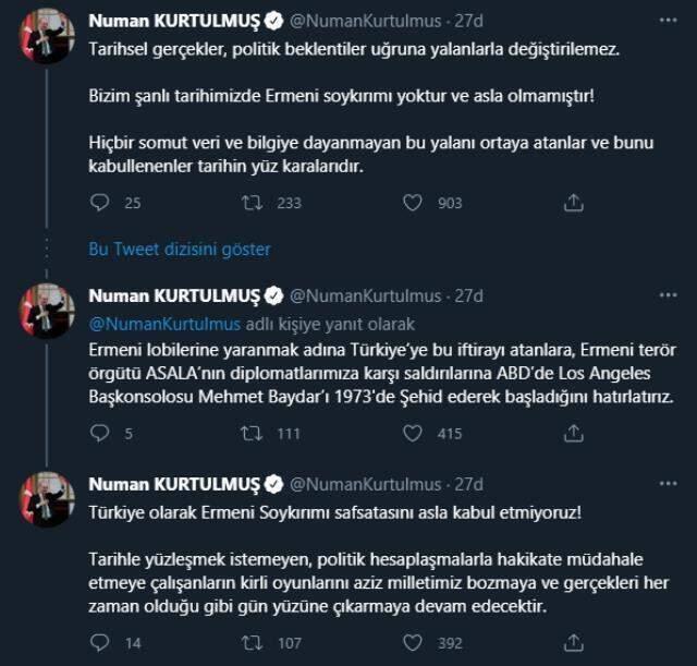 Son Dakika! ABD Başkanı Biden, tarihi skandal: 1915 olayları için 'soykırım' dedi Son Dakika! ABD Başkanı Biden, tarihi skandal: 1915 olayları için 'soykırım' dedi