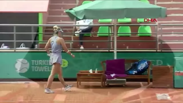 SPOR TEB BNP Paribas Tennis Championship'da yarı final heyecanı