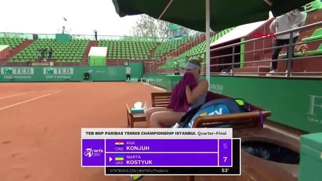 SPOR TEB BNP Paribas Tennis Championship'da yarı final heyecanı
