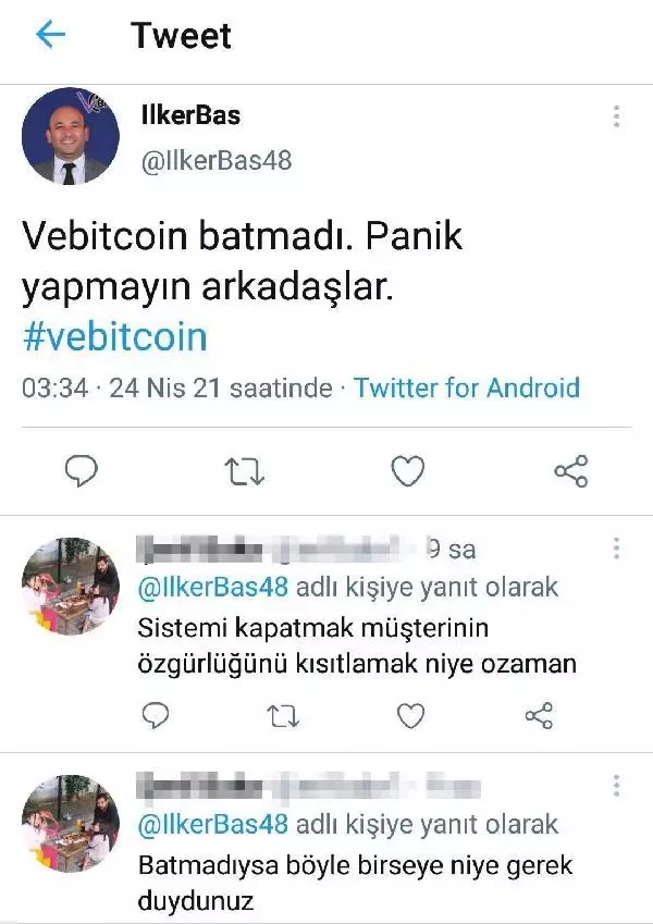 Son dakika haberi... Vebitcoin'de gözaltı sayısı 4'e yükseldi (3) Son dakika haberi... Vebitcoin'de gözaltı sayısı 4'e yükseldi (3)