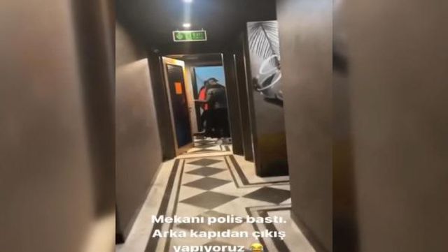 İSTANBUL-ATAŞEHİR'DE SOKAĞA ÇIKMA KISITLAMASINDA NARGİLE KAFEYE BASKIN