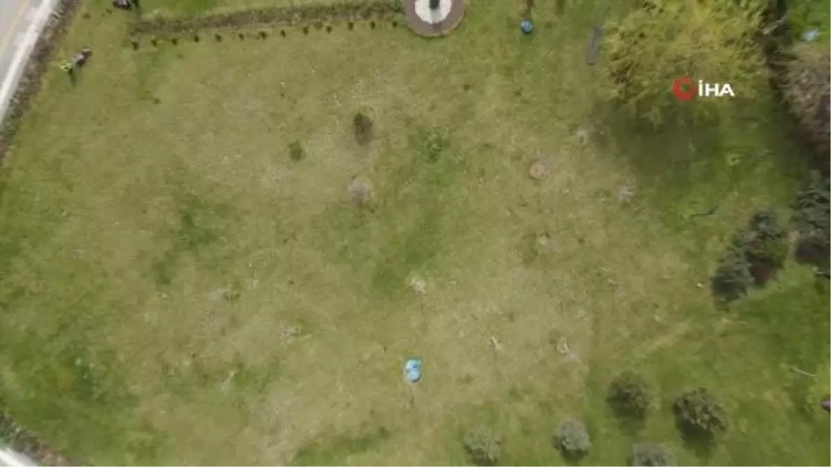 Başkentte peyzaj alanlarında bahar hazırlıkları devam ediyor