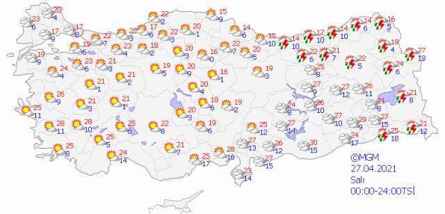 Meteoroloji 5 günlük hava tahmin raporunu açıkladı! Güneşli günler geri dönüyor