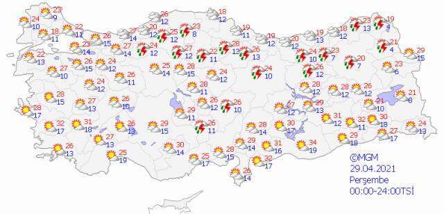 Meteoroloji 5 günlük hava tahmin raporunu açıkladı! Güneşli günler geri dönüyor