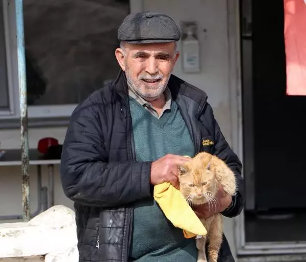 PANDEMİDE KAPANAN KAHVEHANESİNİ SOKAK HAYVANLARINA AÇTI PANDEMİDE KAPANAN KAHVEHANESİNİ SOKAK HAYVANLARINA AÇTI