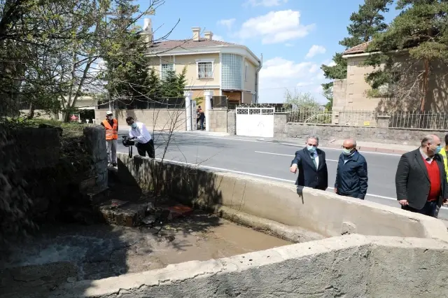Talas'ta 15 km'lik sulama kanalı hizmete girdi