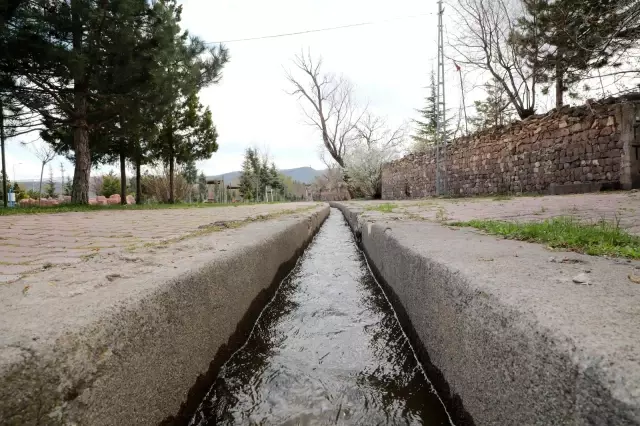 Talas'ta 15 km'lik sulama kanalı hizmete girdi