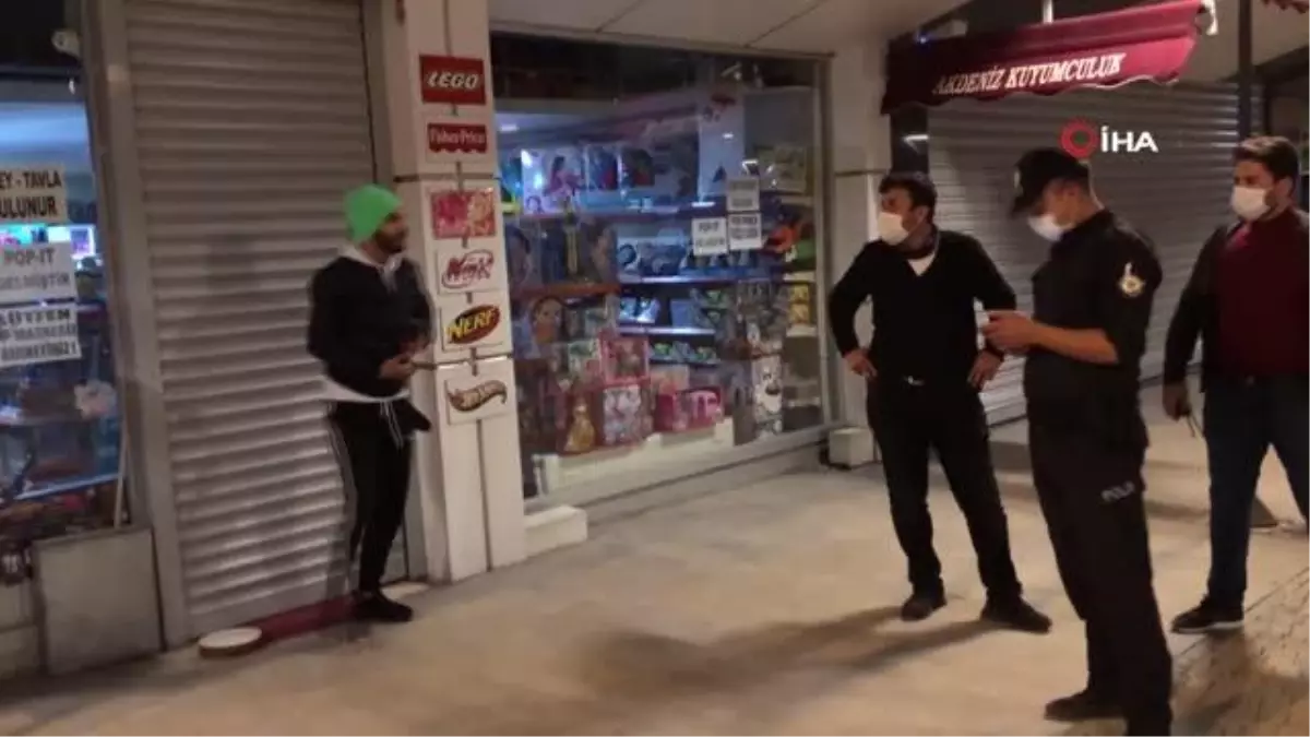 2 grup arasındaki kavgadan sonra kaçamayan şahıs gazeteciye saldırdı, karşı tarafa tehditler savurdu