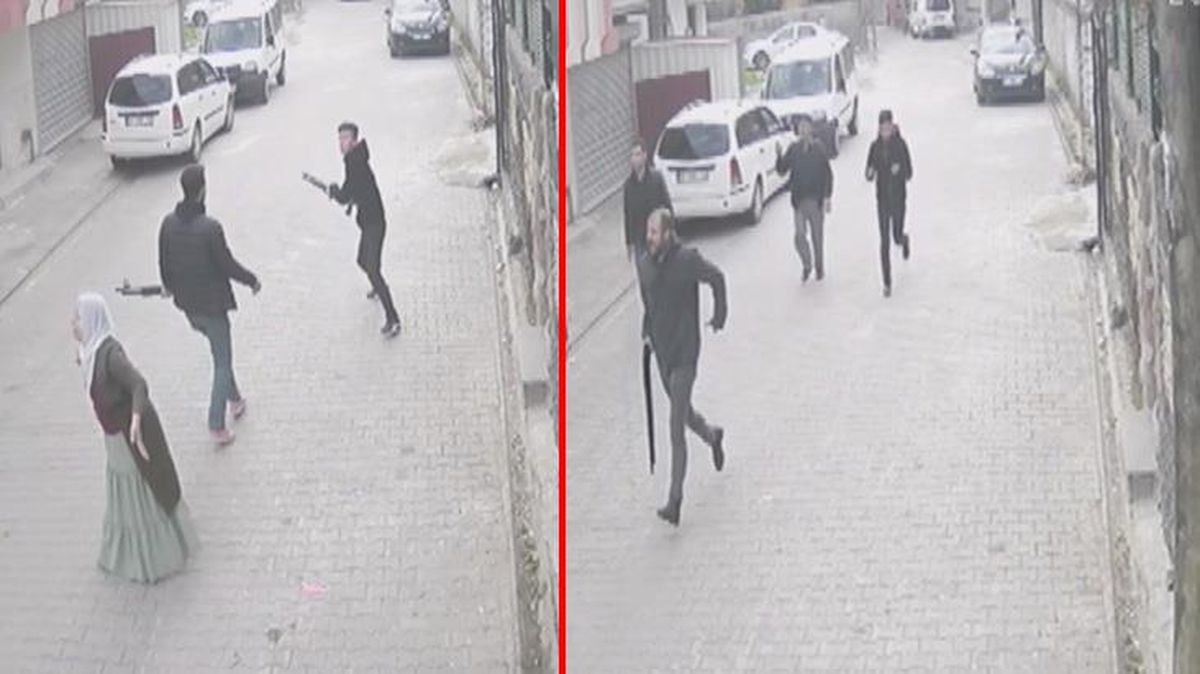 15 yaşındaki kızla evlenmek için mahalleyi savaş alanına çevirdi! O anlar kamerada