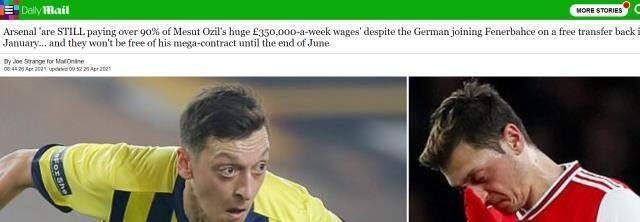News confusing the European press: Arsenal could not get rid of Mesut Ozil and continues to pay his hefty salary News confusing the European press: Arsenal could not get rid of Mesut Ozil and continues to pay his hefty salary
