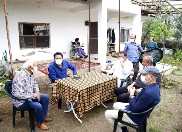 Başkan Genç, kısıtlamada sahaya indi Başkan Genç, kısıtlamada sahaya indi