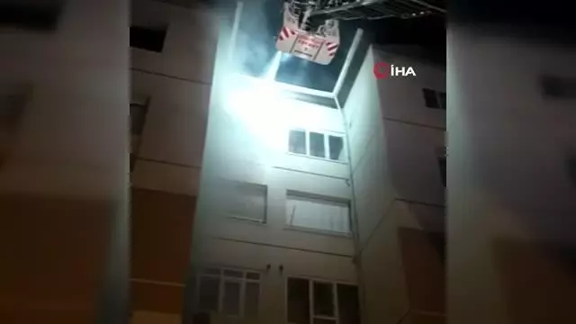 Başkent'te korkutan yangın Başkent'te korkutan yangın