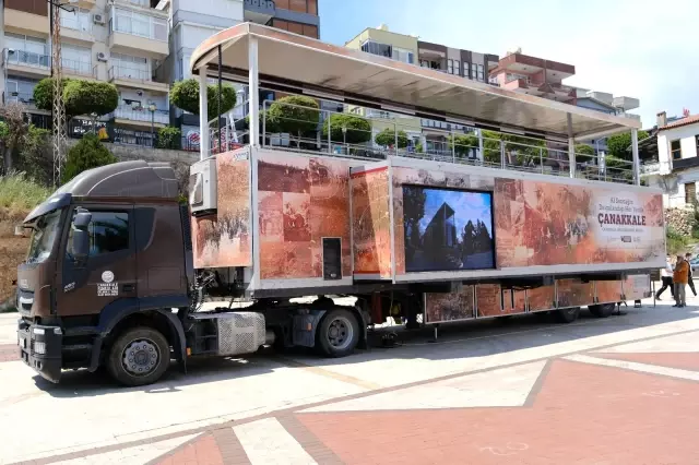 'Çanakkale Savaşları Mobil Müzesi' Alanya'da' 'Çanakkale Savaşları Mobil Müzesi' Alanya'da'