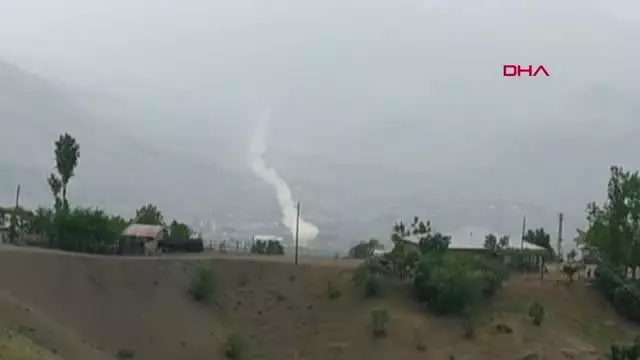 DERECİK'TEN TERÖR HEDEFLERİ OBÜSLERLE VURULDU