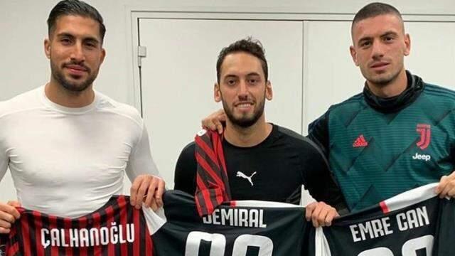 Hakan Çalhanoğlu will wear Juventus jersey next season through Merih Demiral