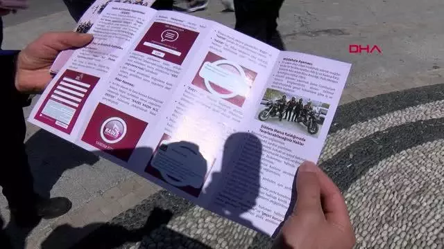 İstanbul'da polisler KADES'i tanıttı
