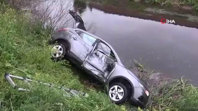 kamyonetin carptigi cip dereye uctu anne ve k 14090614 o