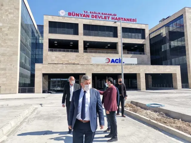 son dakika haber kayseri ilcelerine hizmet edecek bunyan devlet hastanesi nde sona gelindi