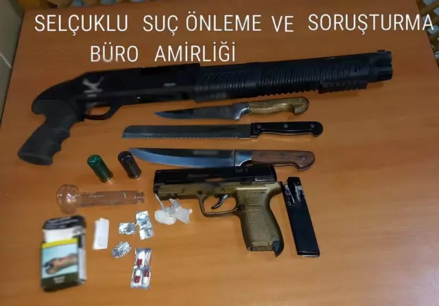 Son Dakika | Konya'da uyuşturucu operasyonları: 47 gözaltı