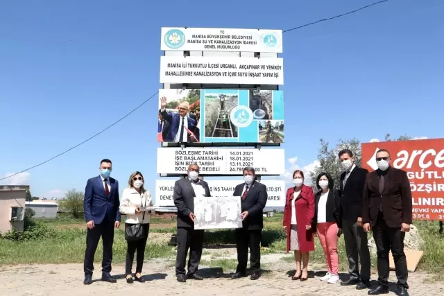 Manisa Büyükşehir Belediyesi ve MASKİ'den Turgutlu'da inceleme