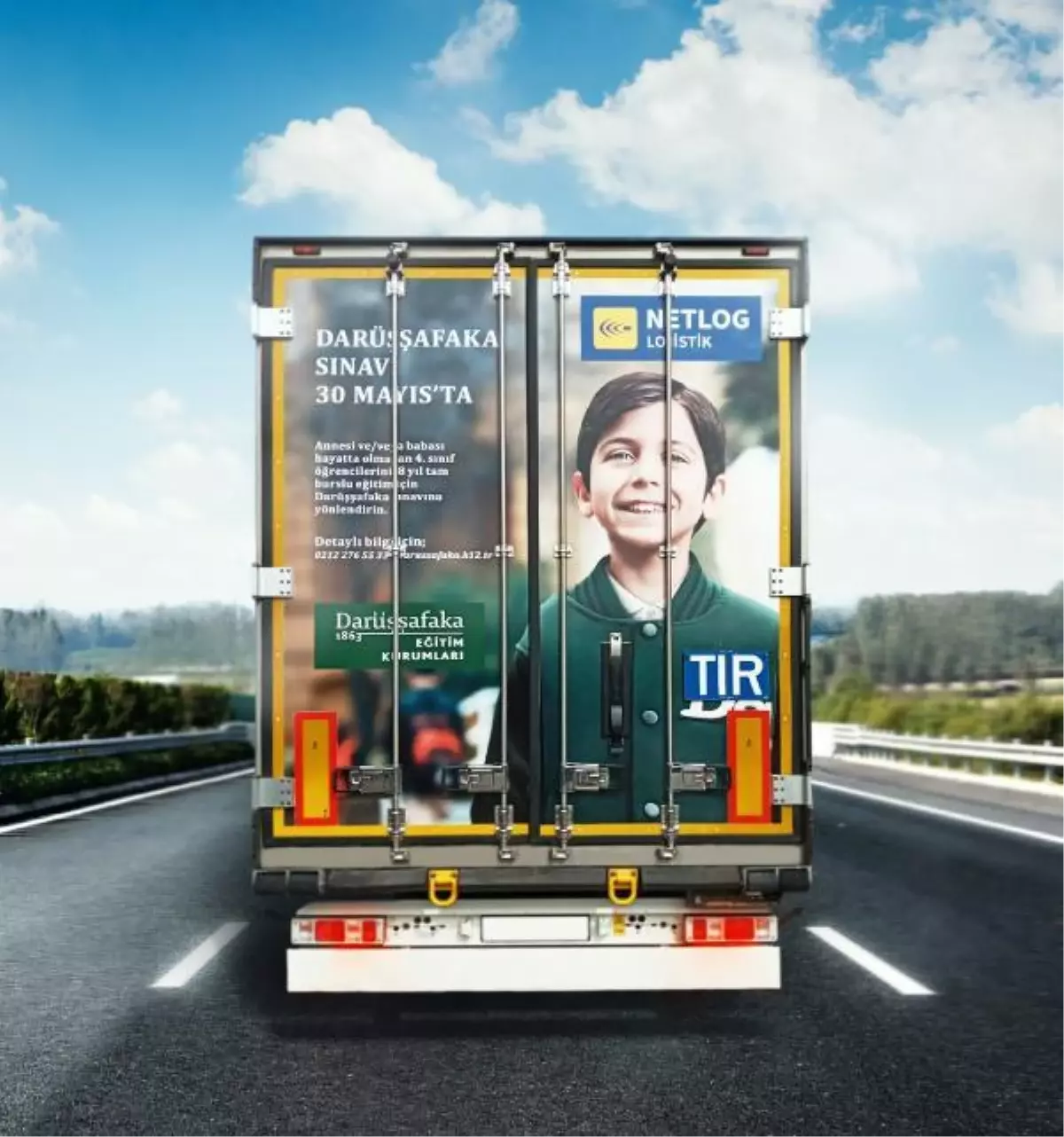 Netlog araçları Darüşşafaka Sınavı için Türkiye yollarında